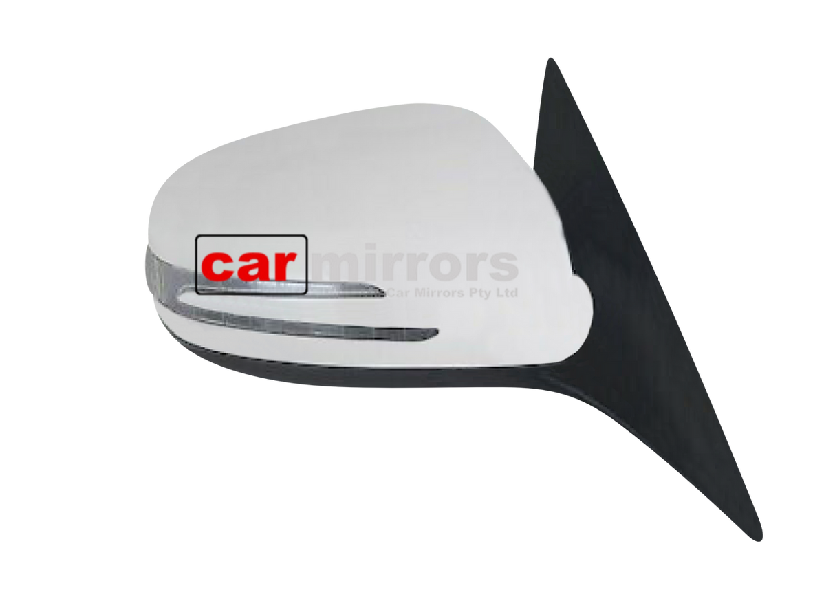 Mercedes Benz C Class W204 & S204 07/2007-04/2011 Sedan & Wagon (fork shape indicator) Driver Side Mirror