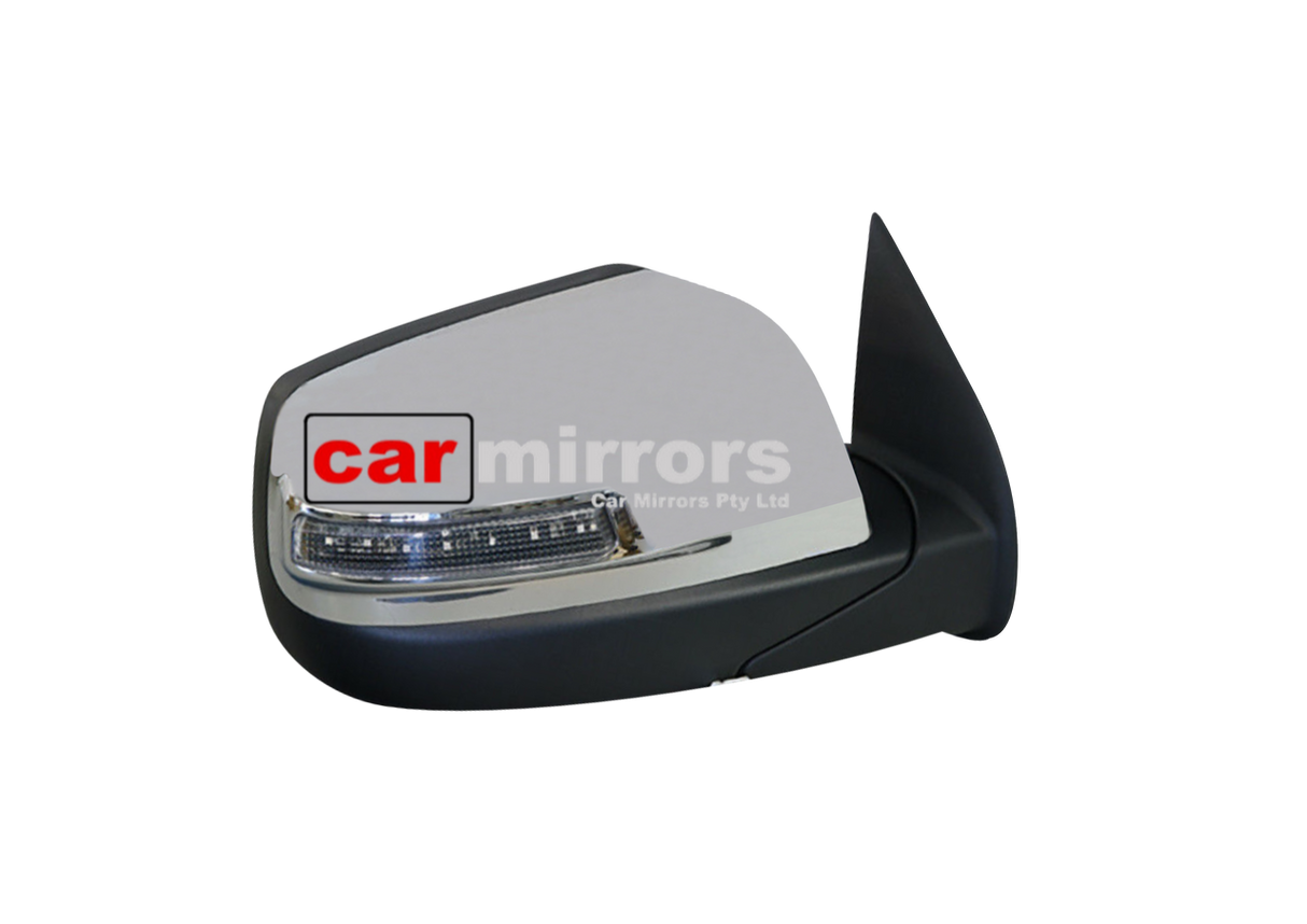 Ford Ranger PK Wildtrak 2009-2011 Chrome (electric adjustment, w indicator) Driver Side Mirror