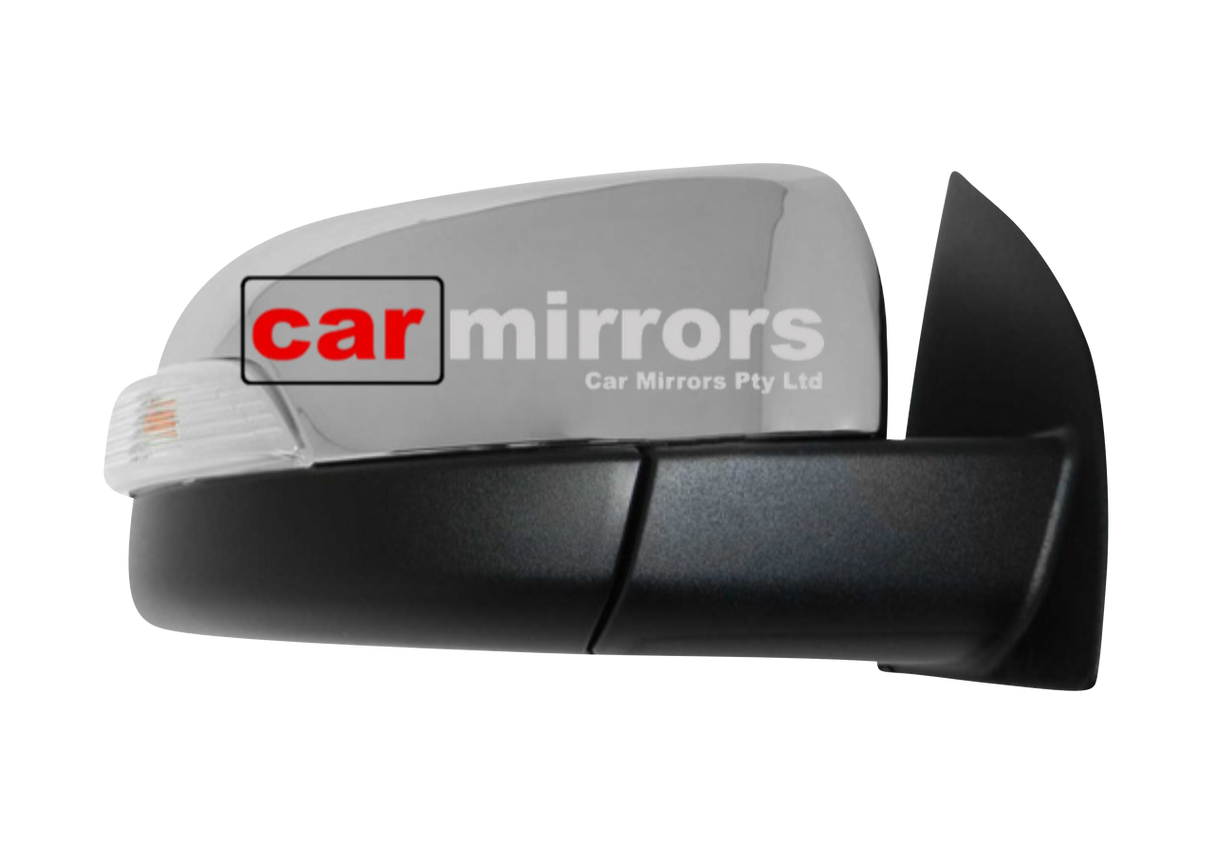 Ford Ranger PX Series 1 & 2 2011-2018 Chrome (w indicator, autofold, w puddle) Driver Side Mirror