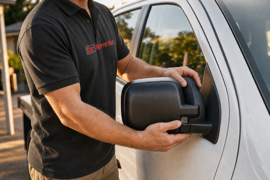 Car Mirror Man technician, Brisbane silo page spec image