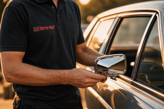 Car Mirror Man technician, Brisbane silo page spec image