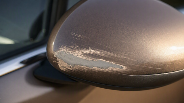 Side Mirror Cover Scratched or Cracked - Car Mirror Man