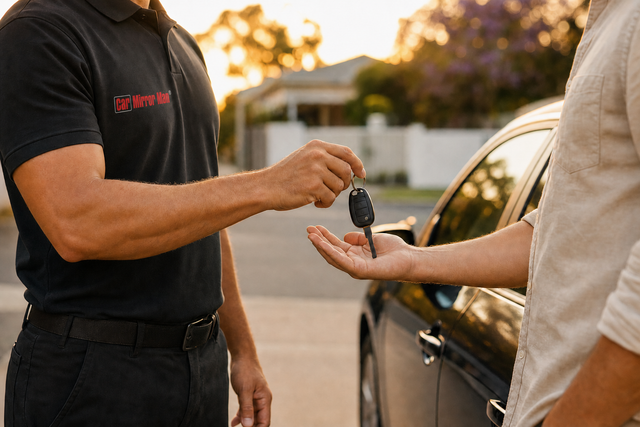side mirror repair brisbane northside southside