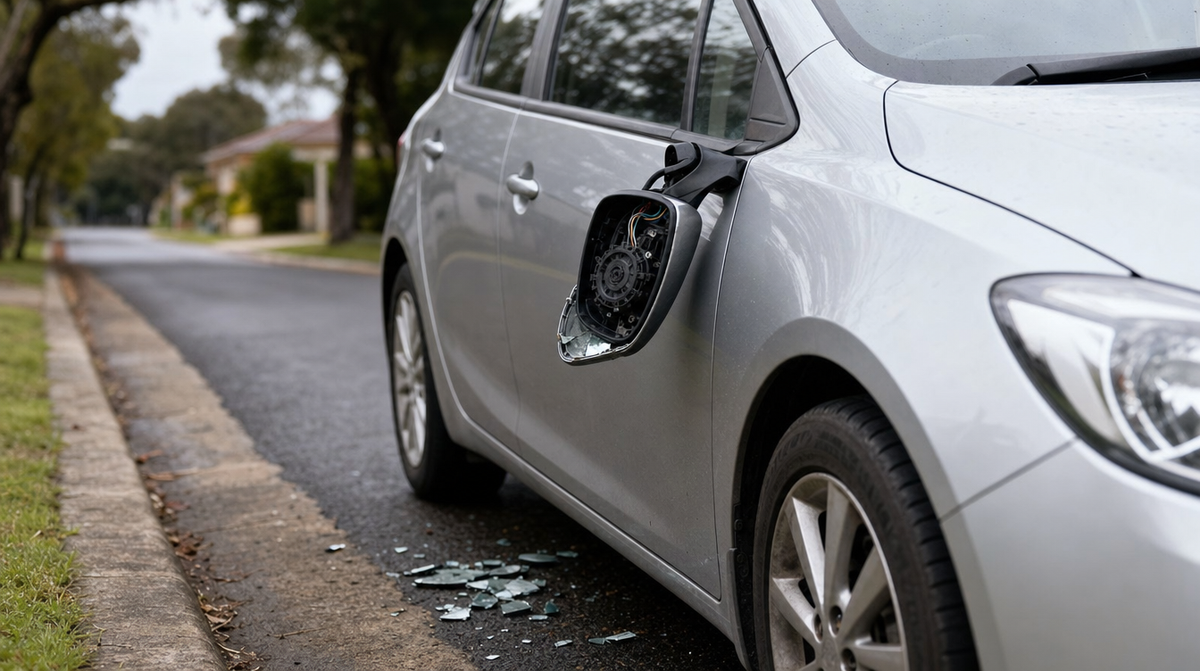 Someone Hit My Parked Car and Broke the Mirror. Now What - Car Mirror Man