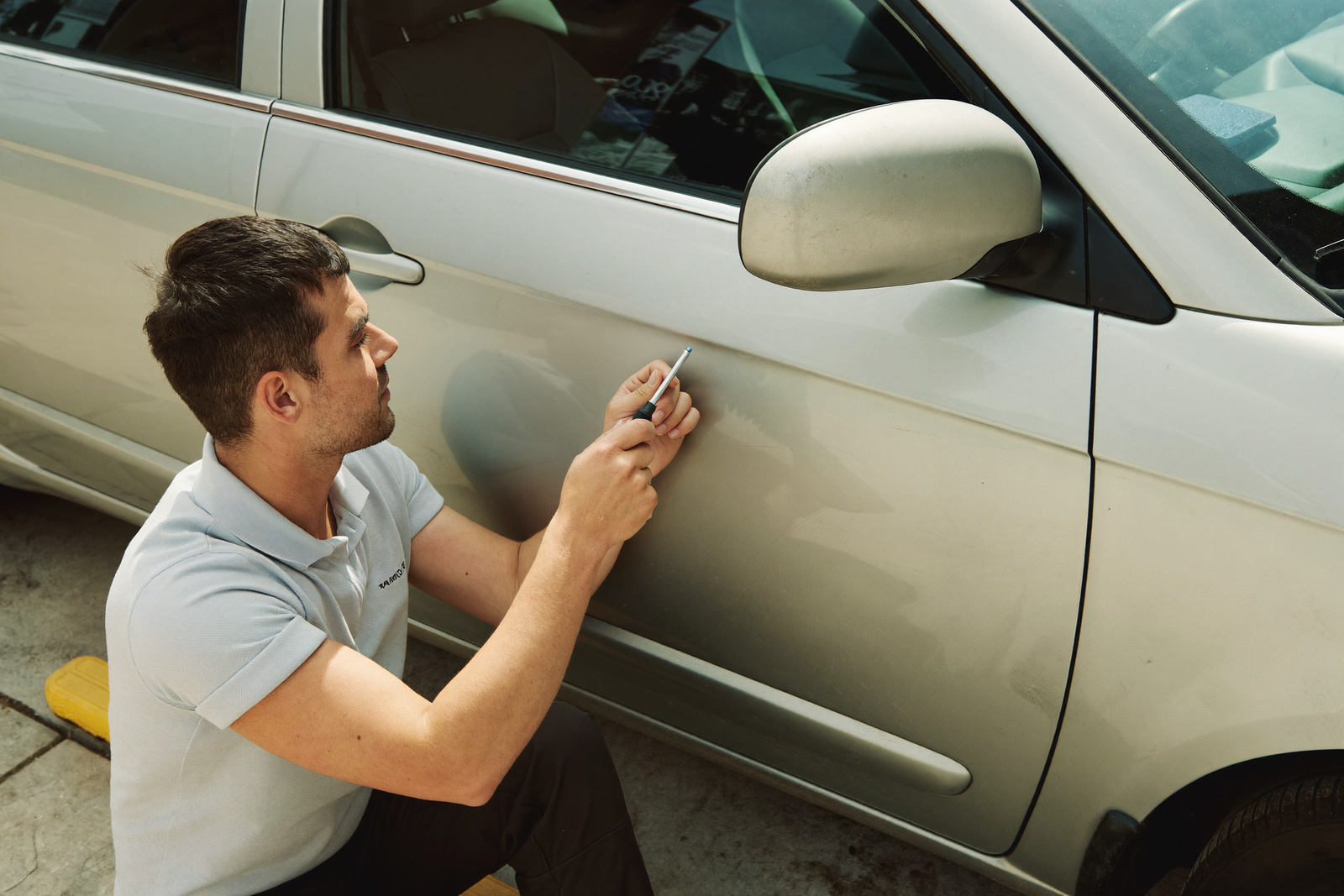 Removing a car side mirror to replace it yourself