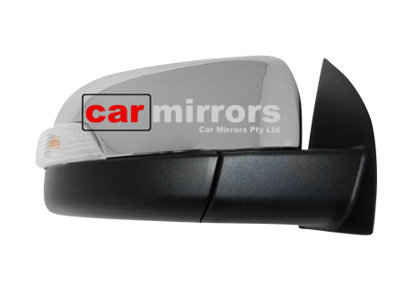 Mazda BT-50 UP & UR 2011 onwards Chrome (w indicator) Driver Side Mirror