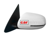 Kia Cerato TD Coupe/Koup, 10/2008-07/2010 (thick indicator) Passenger Side Mirror