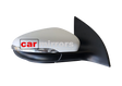 VW Passat CC 01/2009-06/2012 (autofold, w puddle)  Driver Side Mirror