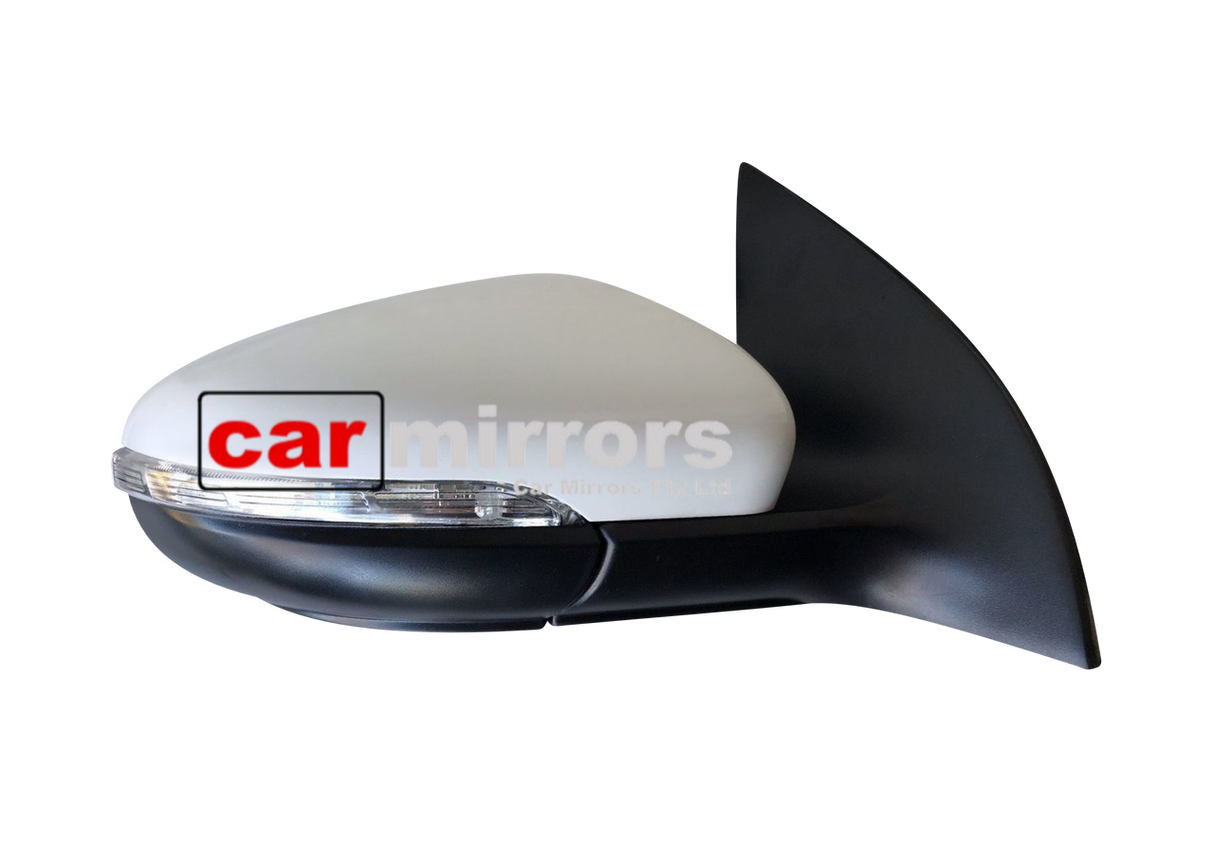 VW Passat CC 01/2009-06/2012 (autofold, w puddle)  Driver Side Mirror