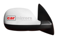 VW Amarok 2H 01/2012 onwards (black base) Driver Side Mirror