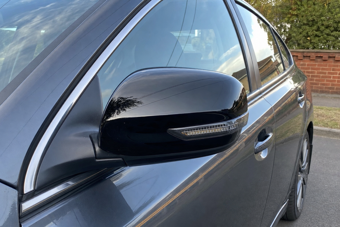 Car Mirror Man, recent job photo (European car)