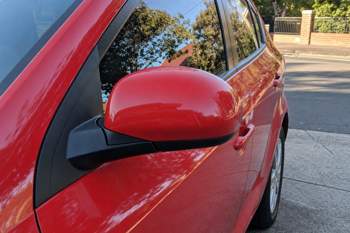 Car Mirror Man, recent job photo