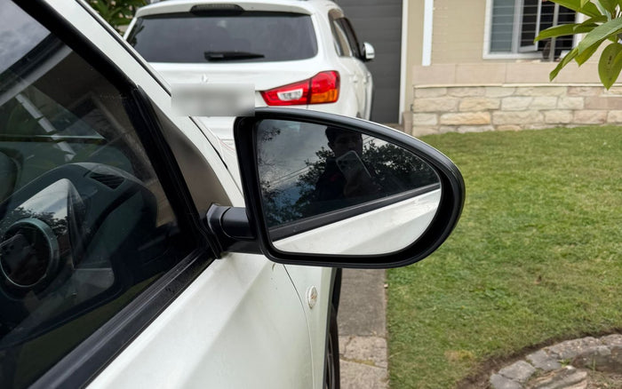 Real Car Mirror Man mirror replacement job
